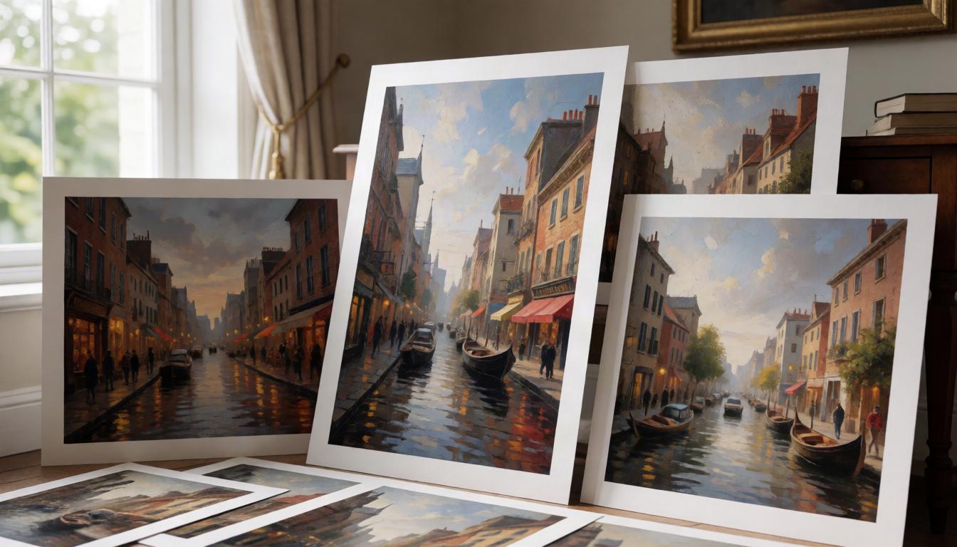 Exhibition and portfolio sets